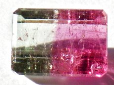 画像1: バイカラートルマリンカット　5.5ct (1)